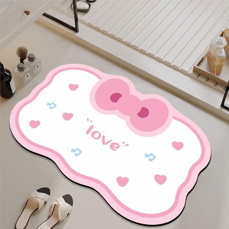 Toiletten Badezimmer Bodenmatte Toilette Haushalt Bodenmatte Rutschfeste Matte Saugfähige Kieselgur Toilette Teppichmatte