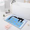 Bathroom Water-Absorbing Non-Slip Mat, Technical Velvet, Bathroom Foot Mat, Door Kitchen Floor Mat Generation