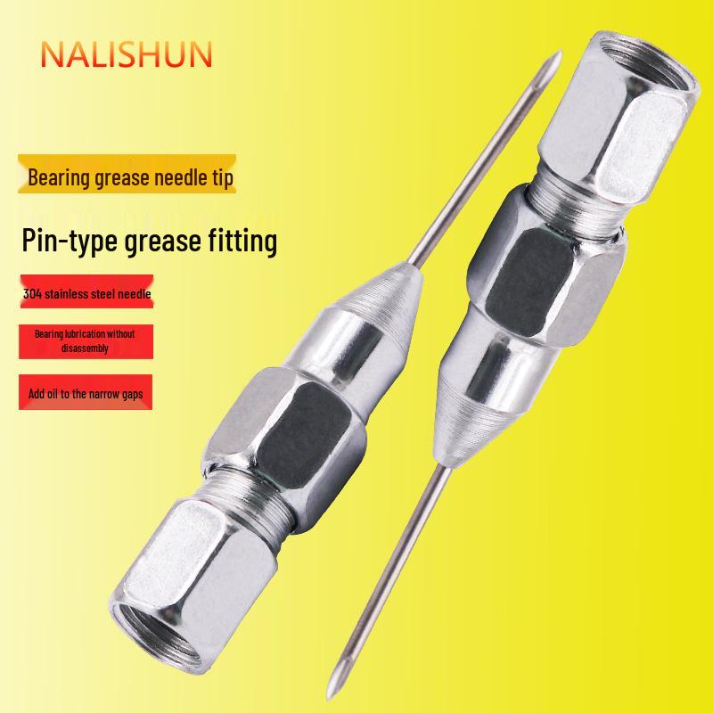 Needle-Type Detachable Ultra-Fine Oil & Grease Nozzle Gun Tip