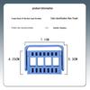 16-Hole Dental Root Canal File & Burs Holder Rack