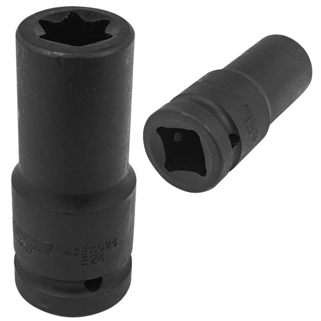 Long Torx Impact Socket E24 3/4"