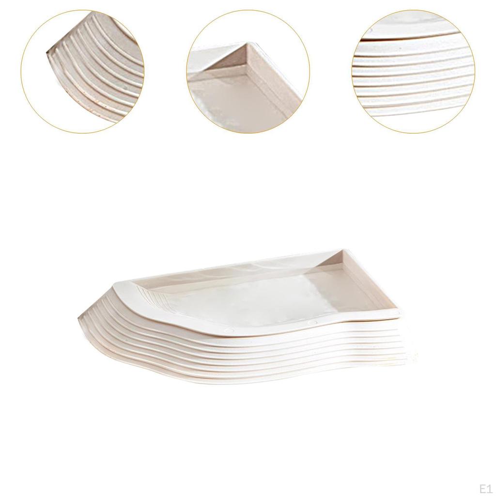 Reptile Bathing Pool Bowl Aquarium Ornament Feeding Dish Tortoise for