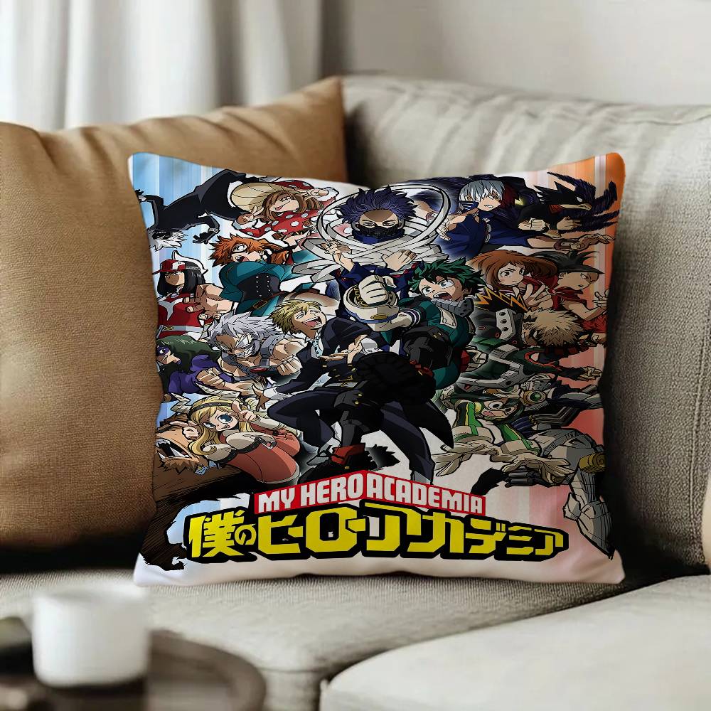 Anime MMy Hero Academia Personalized Pillow Cover Kids Bedroom Wild Party Decor Pillowcase kid Birthday shower Gift