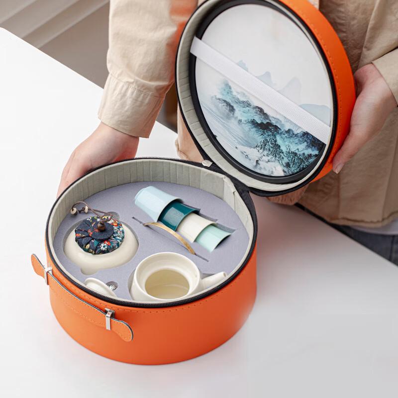 Portable Ceramic Tea Set Gift