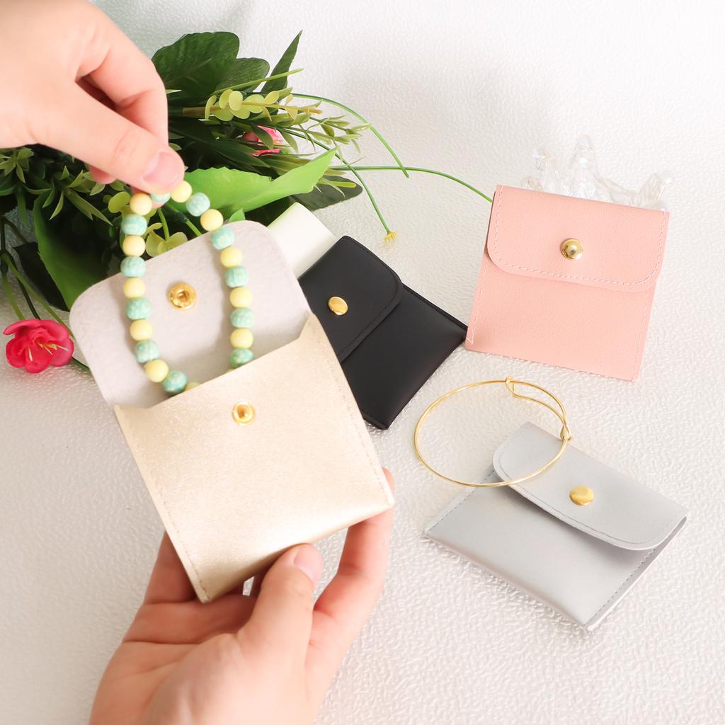 New Mini Jewelry Packaging Bag, Earring Gift Storage Buckle Envelope Packaging Bag