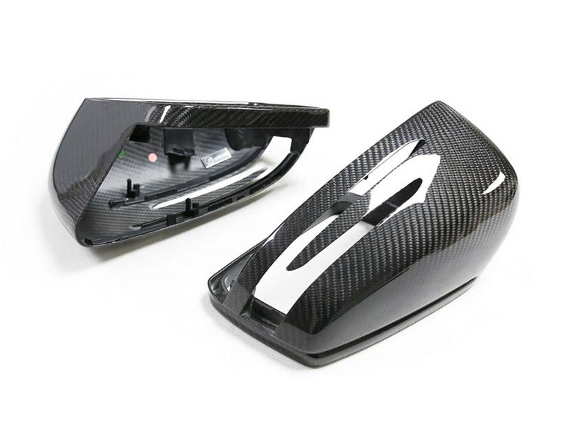 Mercedes-Benz A/B/C/E/S/CLA/CLS/GLA-Class W204 Dry Carbon Fiber Rearview Mirror Cover