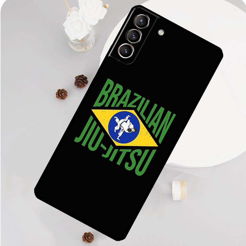 Judo BJJ Jiu Jitsu Case For Samsung Galaxy S23 FE S20 S21 S22 Ultra S8 S9 S10 Plus Note 10 20 Ultra Soft Cover