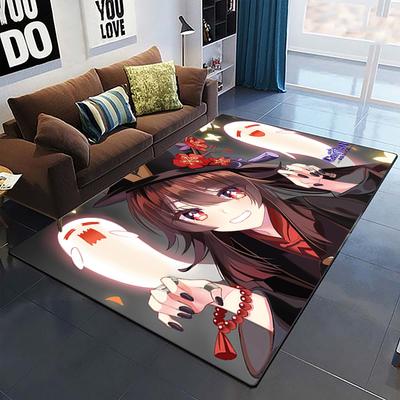Genshin Impact Art Printed Carpet for Living Room Large Area Rug Soft Mat E-sports Chair Carpets Alfombra Gifts Dropshopping