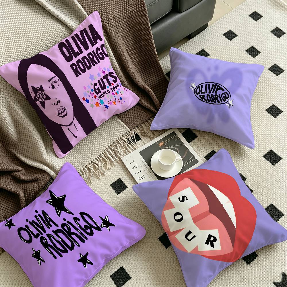 Singer O-Olivias Cool R-Rodrigos Pillow Cover for Bedroom Room and Living Room Sofa Decorative Cushion Cover