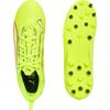 Puma Ultra 6 Play Mg Comfortable Versatile Low Top Kids Football Shoes Fluorescent Yellow Kids Football Shoes 108985-01