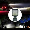Portable Cordless Work Light, Multi-Angle Adjustable Waterproof Lamp with 16 LEDs, High Brightness Mini Emergency Light for Outdoor Camping