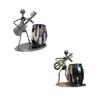 Umely Pen Holder, DeskTabletop Storage, Fun Accessory Storage, FluteAccordion, Set of 2 (Guitar & Bass)