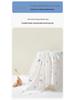 All-Season Cotton Baby Bath Towel & Swaddle Blanket for Newborns (1-3 Months)