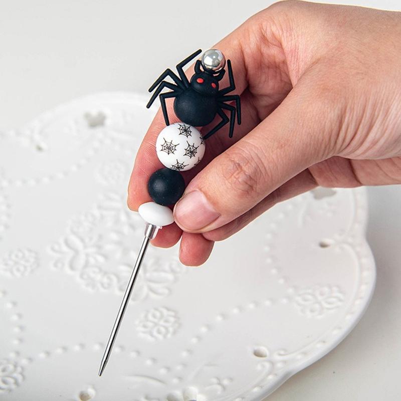 

Мультяшный Хэллоуин Печенье Глазурь Игла Тыква Привидение Форма Сахарная Мастика Роспись Перемешивающая Игла Скрайбер Кухонные Инструменты для Выпечки Моделирования