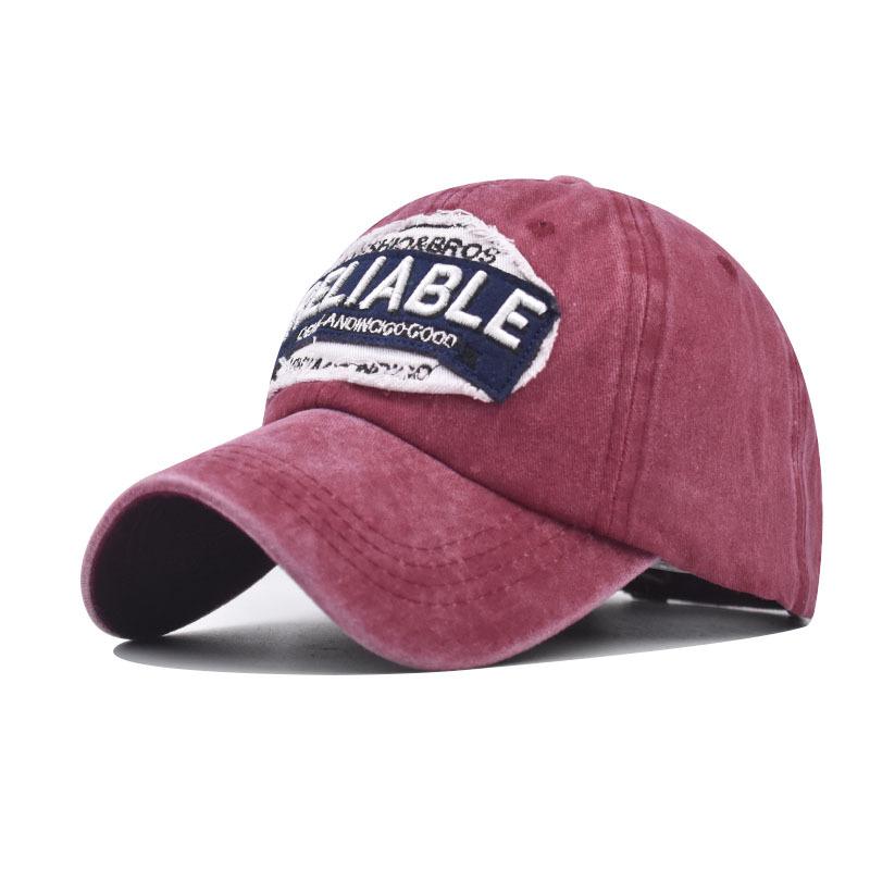 New RELIABLE Embroidered Baseball Cap Summer Mesh Cap Men's and Women's Outdoor Leisure Cap