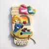 Russia 3D Fridge Magnet Tourist Souvenirs Refrigerator Magnetic Decoration Articles Collection Handicraft Gift