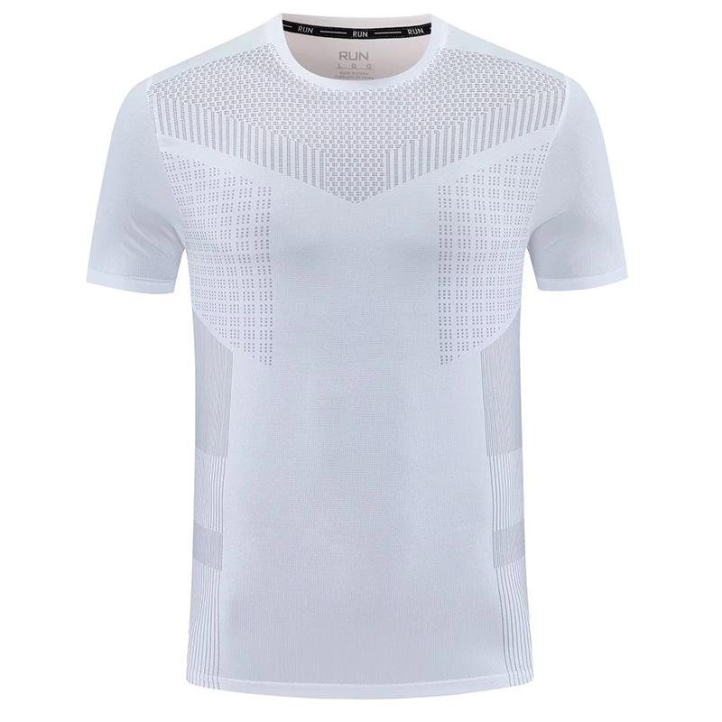 Running Short Sleeve Men's Quick-Drying Breathable Professional Marathon Half Sleeve T-Shirt Sports Fitness Training Stretch Top