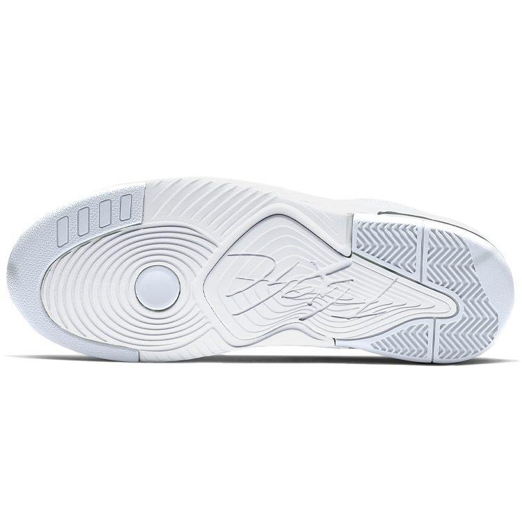 Jordan Flight Origin 4 Comfortable Cushioning Slip Resistant Abrasion Resistant Mid top Vintage Basketball Shoes Men's 921196-100