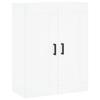 Highboard White 69.5 x 34 x 180 cm Particleboard