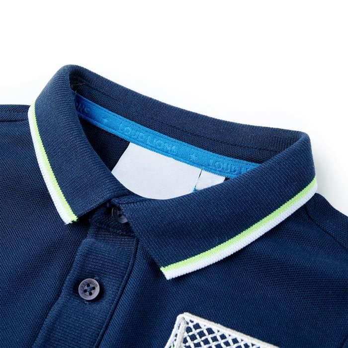 Navy Blue Polo for Children 92/104/116/128/140