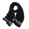 Autumn/Winter Women's Pure Cashmere Color Block Loose Knit Scarf