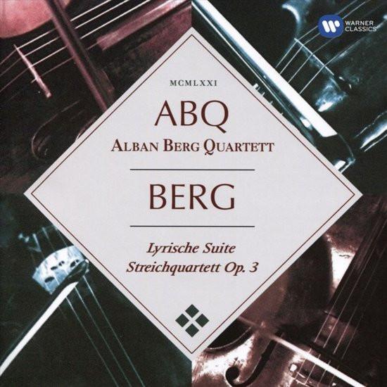 CD A. BERG QUARTETT - Lyrische Suite Streichquartett Op.  0190295928070 Warner Classics 2016 Germany Classical Used
