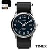 TIMEX Easy Reader TW2U85000 Zegarek Kwarcowy Niebieska Tarcza Czarny Skórzany Męski Japonia Oryginalny
