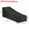 Outdoor Lounge Chair Cover 210D Oxford Fabric Waterproof Dustproof Chaise Lounge Covers Home Garden Patio Furniture Cover