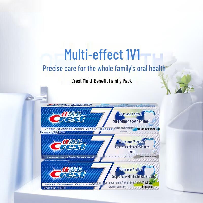 

Crest All-in-One 7-Effect Fluoride Toothpaste