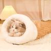 Pets Burrowing Cat Bed Cat Sleeping Bag Sleeping Bag Winter Sleeping Hideaway Cat Snuggle Sack Cat Pouch Bed Kitten Sleeping Bed
