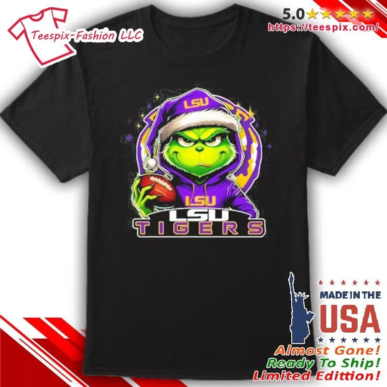 Lsu Tigers The Grinch Shirt Unisex T-Shirt XXL