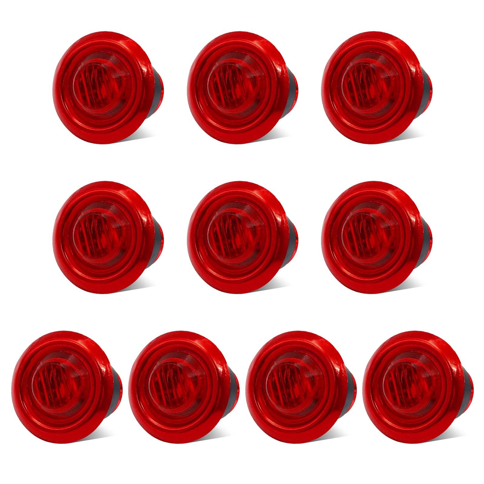 X-STYLE Side Marker LED 12V 24V Red Truck Side Marker 12V-24V красный
