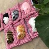 Simulated Sleeping Cat Sleeping Cat Ornament Plush Sleeping Cat Doll with Bamboo Charcoal Mat for Home Car Decor Odor for Office