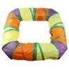 Cats Toy Tunnel Tube L-Shaped Tunnels Collapsible Kitten Playing Tent Interactive Toy Hideout Cats House for Rabbits
