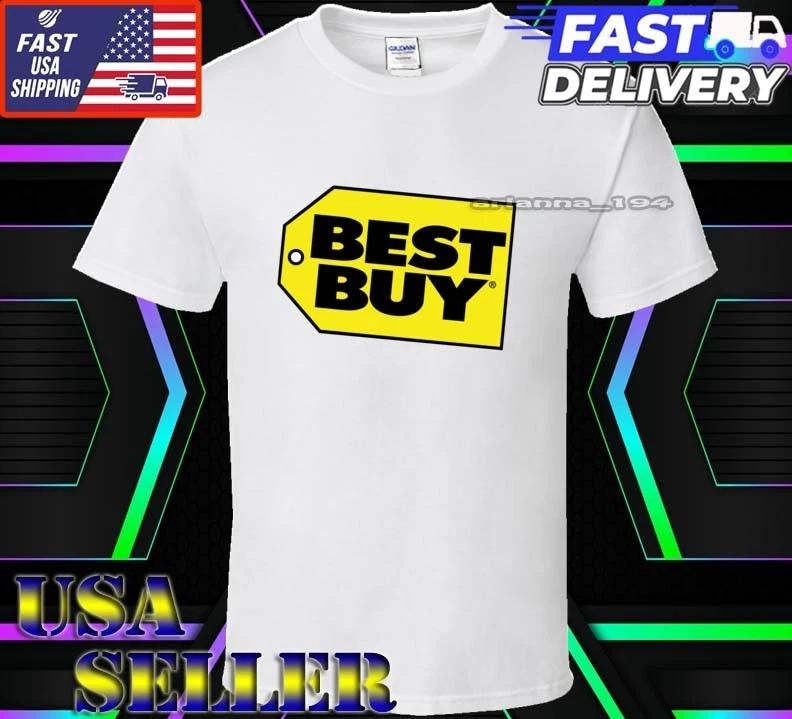 New Shirt Best Buy Logo T-Shirt Funny American Usa Unisex Size S-5XL