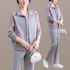 Women's Sporty Two-Piece Set: Age-Reducing Hoodie & Pants, Comfortable, Breathable, Perfect for Walking, Home, Running, Leisure.