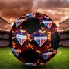 Fortaleza Indoor Soccer Ball Colorful All Ages Size 5 Machine Stitched PVC Competition Ready Durable High-Bounce