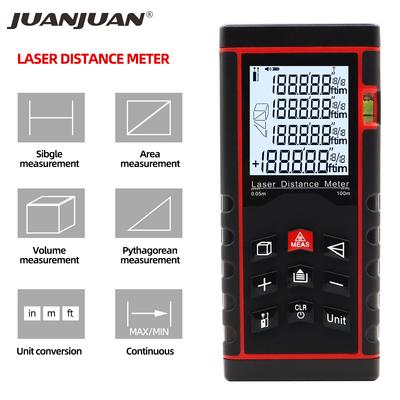 Laser Rangefinder Laser Distance Meter Measure 30M 40M 100M Trena Tape Range Finder Ruler Diastimeter Roulette Tool