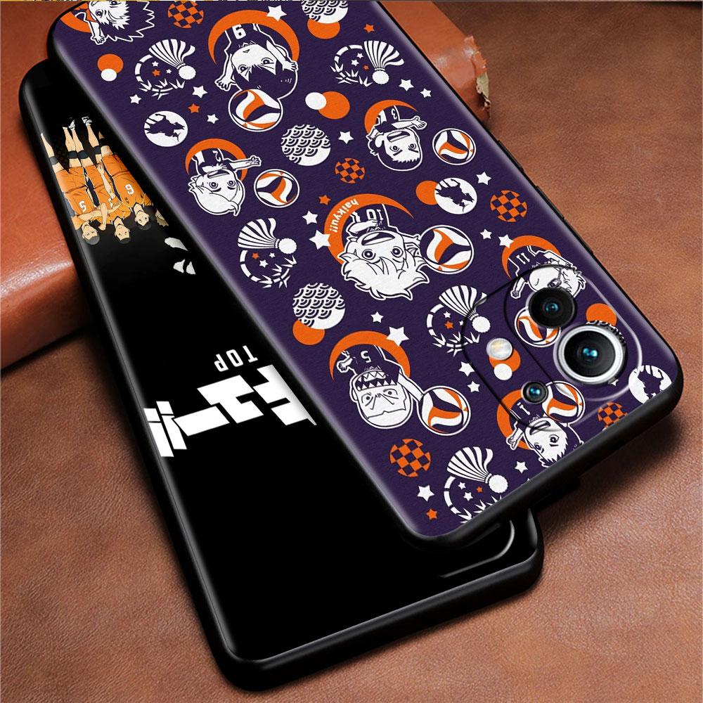 Haikyu!! Anime Funda Case For Xiaomi Mi 11 Lite 5G NE 11T Pro 10T 9T Note 10 12 12X 12S Ultra Soft Silicone Shell Phone Cover