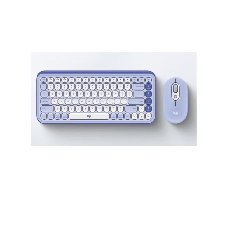 

Logitech POP ICON COMBO Wireless Keyboard Mouse Set