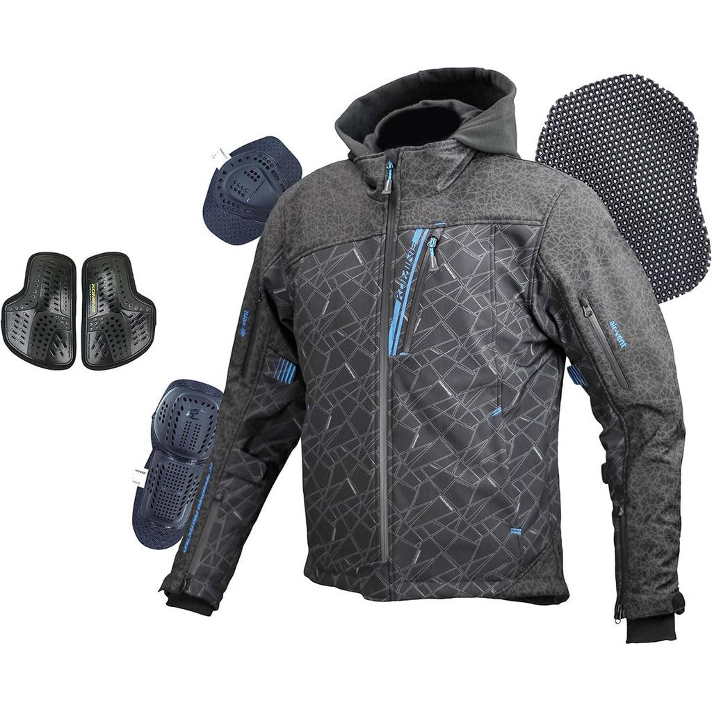 KOMINE Motorcycle Wear Black L 07-590 Men's