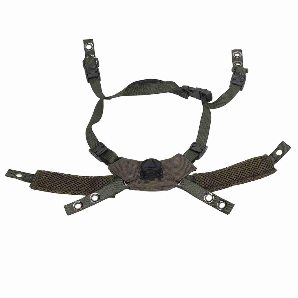 Adjustable Dial Suspension System Chin Strap Helmet Accessories for Fast for MICH for Wendy Helmet OD Green