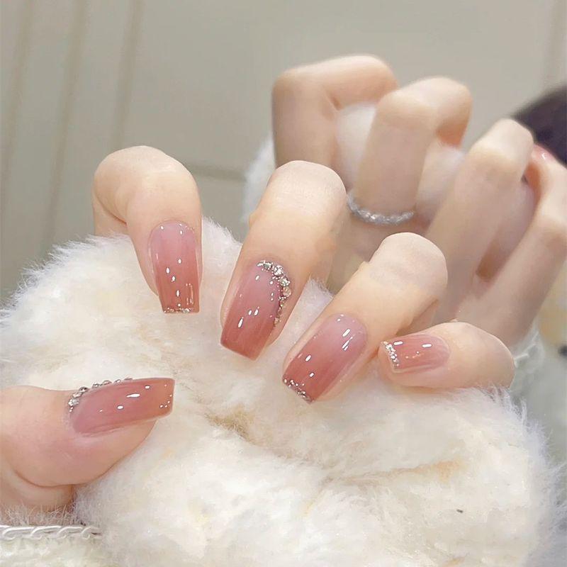 

Handmade Wear Armor Simple Graceful White Nail Stickers Removable Nail Sticker Cool Minimalist special small xs