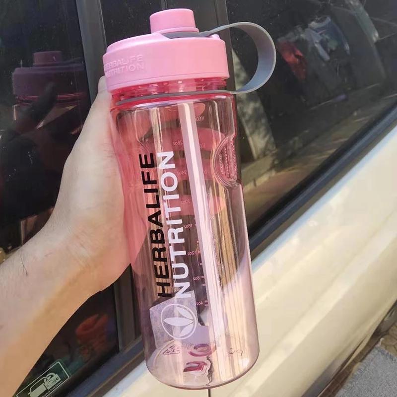 Buy 1L Water Bottle Outdoor Space Cup With Straw Portable Can Be Reused