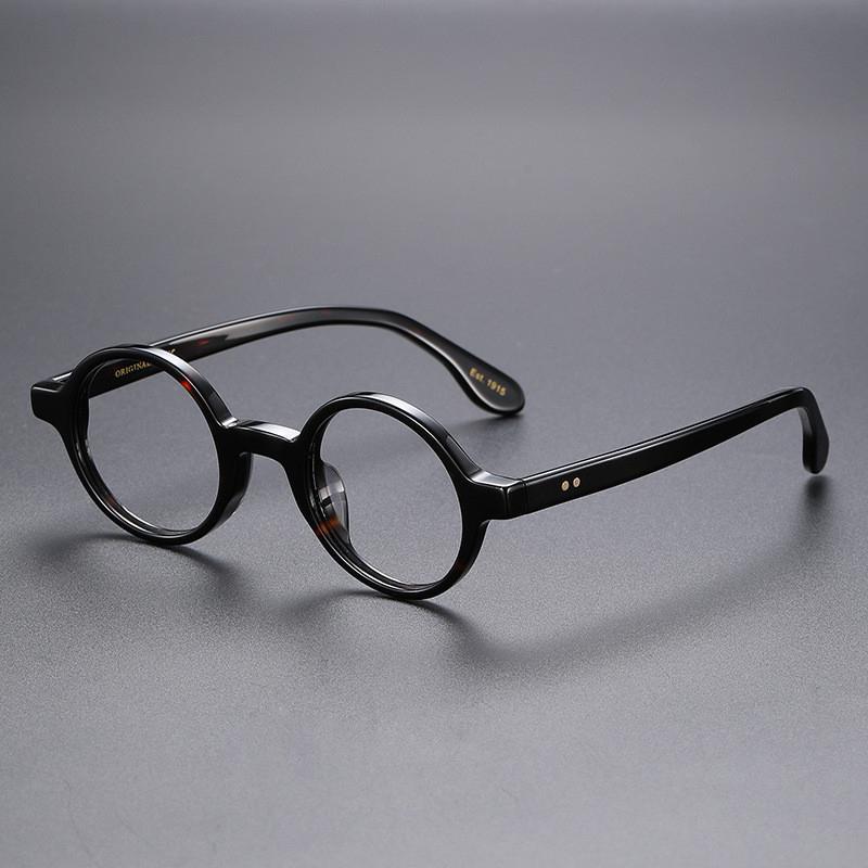 

Glasses Frames Zolman Quality Vintage Acetate Round Japanese Style Eyewear For Men Women Designer Retro Fashion Eyeglasses