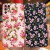 For Infinix Note 10 Case Note 10 Pro Beautiful Girl Flower Pattern Phone Case Soft Silicone Cover For Infinix Note10 Pro 10 Pro