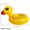 1Pcs Floating Cup Lnflatable Flamingo Beverage Cup Holder Swimming Pool Coaster Floating Device Pink Toy Beverage Holder