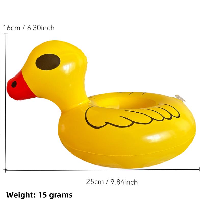 1Pcs Floating Cup Lnflatable Flamingo Beverage Cup Holder Swimming Pool Coaster Floating Device Pink Toy Beverage Holder