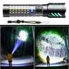 White Laser Most Powerful LED Flashlight Built-in Battery Shot Long 3000M Tactical Portable Lantern with Fluorescent Strip
