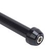 Black Bicycle Thru Axle Aluminum Alloy Thru Axle Adapter  Cycling Accessories